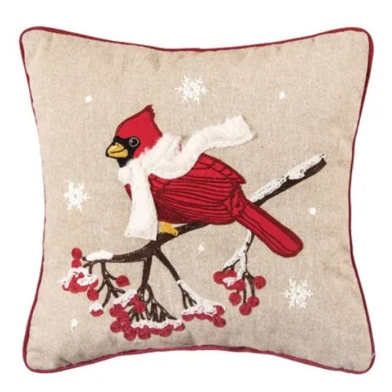 Cozy Cardinal Pillow